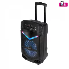   SAL PAR 30BT Nagy teljesítményű aktív Hangfal 60w bluetooth kapcsolat TWS lehetőség súly 6kg - professzionális Hordozható hangdoboz 30cm mélynyomó Party hangdoboz, 30cm, akku, BT, LED