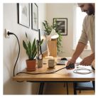 Hosszabbító 1,5 m / 1 aljzat / fekete / PVC / 0,75 mm2