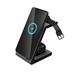 3-in-1 vezeték nélküli töltőállomás