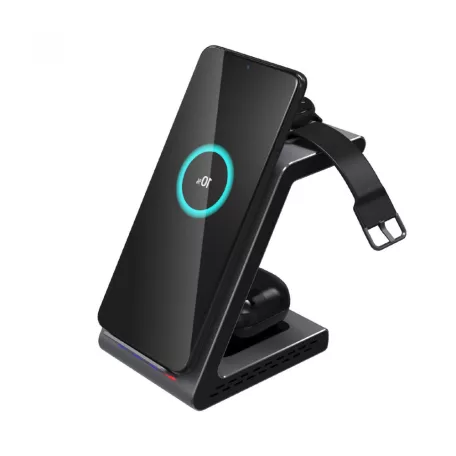 3-in-1 vezeték nélküli töltőállomás