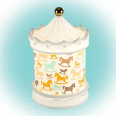   Home PDV 02 porcelán dekorvilágítás, körhinta, E14, max. 6W LED, beltéri