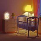 Home PDV 02 porcelán dekorvilágítás, körhinta, E14, max. 6W LED, beltéri