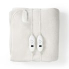 Elektromos Takaró | Alsótakaró | 2 Személy | 160 x 140 cm | 3 Hőbeállítások | Mosható | Túlmelegedés elleni védelem | Poliészter / szintetikus Gyapjú