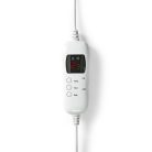 Elektromos Takaró | Felsőtakaró | 2 Személy | 200 x 180 cm | 9 Hőbeállítások | Mosható | Túlmelegedés elleni védelem | Digitális vezérlés | Gyapjú