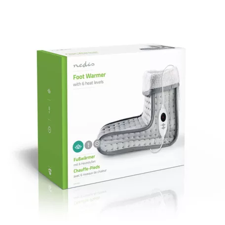 Foot melegítő | 6 Hőbeállítási lehetőség | Mosható | Automatikus kikapcsolás időzítő | Túlmelegedés elleni védelem