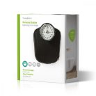 Személyes skála | Analóg | Fekete | Gumi | Csúszás gátló felület | Maximális súlymérési kapacitás: 160 kg