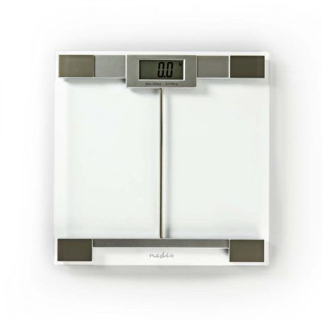 Személyes skála | Digitális | Átlátszó | Edzett Üveg | Maximális súlymérési kapacitás: 180 kg
