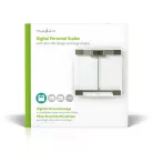 Személyes skála | Digitális | Átlátszó | Edzett Üveg | Maximális súlymérési kapacitás: 180 kg