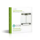 Személyes skála | Digitális | Átlátszó | Edzett Üveg | Maximális súlymérési kapacitás: 180 kg