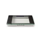 Személyes skála | Digitális | Ezüst | Edzett Üveg | Maximális súlymérési kapacitás: 180 kg | Testelemzés