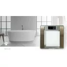 Személyes skála | Digitális | Ezüst | Edzett Üveg | Maximális súlymérési kapacitás: 180 kg | Testelemzés