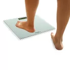 Személyes skála | Digitális | Fehér | Edzett Üveg | Maximális súlymérési kapacitás: 150 kg