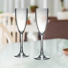   PHR Reims17-6 törhetetlen pezsgőspohár szett, 17 cl, mikrozható, mosogatógépben mosható, 6 db/szett