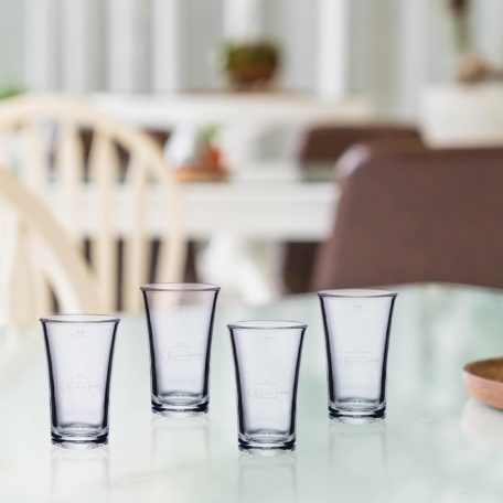 PHR Stoop4-8 törhetetlen felespohár szett, 4 cl, mikrozható, mosogatógépben mosható, 8 db/szett