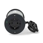 Inverter módosult szinuszhullám | Bemeneti feszültség: 12 V DC | Eszköz táp kimeneti csatlaakozó(k): Type F (CEE 7/3) / USB-A | 230 V AC 50 Hz | 150 W | Kimenő csúcs teljesítmény: 300 W | Szivargyújtó Csatlakozó | Ezüst