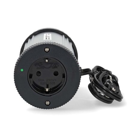 Inverter módosult szinuszhullám | Bemeneti feszültség: 12 V DC | Eszköz táp kimeneti csatlaakozó(k): Type F (CEE 7/3) / USB-A | 230 V AC 50 Hz | 150 W | Kimenő csúcs teljesítmény: 300 W | Szivargyújtó Csatlakozó | Ezüst