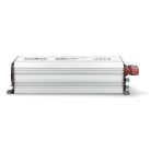 Inverter módosult szinuszhullám | Bemeneti feszültség: 12 V DC | Eszköz táp kimeneti csatlaakozó(k): Type F (CEE 7/3) / USB-A | 230 V AC 50 Hz | 600 W | Kimenő csúcs teljesítmény: 1200 W | Akkumulátorsaruk + Szivargyújtó | Ezüst