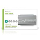 Inverter módosult szinuszhullám | Bemeneti feszültség: 12 V DC | Eszköz táp kimeneti csatlaakozó(k): Type F (CEE 7/3) | 230 V AC 50 Hz | 1000 W | Kimenő csúcs teljesítmény: 2400 W | Akkumulátor Saru | Ezüst
