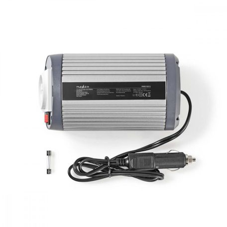 Inverter módosult szinuszhullám | Bemeneti feszültség: 12 V DC | Eszköz táp kimeneti csatlaakozó(k): Type F (CEE 7/3) / USB-A | 230 V AC 50 Hz | 150 W | Kimenő csúcs teljesítmény: 300 W | Szivargyújtó Csatlakozó | Ezüst