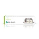 Inverter módosult szinuszhullám | Bemeneti feszültség: 12 V DC | Eszköz táp kimeneti csatlaakozó(k): Type F (CEE 7/3) | 230 V AC 50 Hz | 1700 W | Kimenő csúcs teljesítmény: 3000 W | Csavaros Kapocs | Ezüst