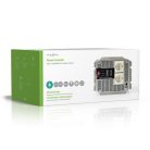 Inverter módosult szinuszhullám | Bemeneti feszültség: 12 V DC | Eszköz táp kimeneti csatlaakozó(k): Type F (CEE 7/3) | 230 V AC 50 Hz | 2500 W | Kimenő csúcs teljesítmény: 5000 W | Csavaros Kapocs | Ezüst