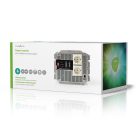 Inverter módosult szinuszhullám | Bemeneti feszültség: 24 V DC | Eszköz táp kimeneti csatlaakozó(k): Type F (CEE 7/3) | 230 V AC 50 Hz | 2500 W | Kimenő csúcs teljesítmény: 5000 W | Csavaros Kapocs | Ezüst