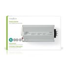 Inverter módosult szinuszhullám | Bemeneti feszültség: 12 V DC | Eszköz táp kimeneti csatlaakozó(k): Type F (CEE 7/3) / USB-A | 230 V AC 50 Hz | 300 W | Kimenő csúcs teljesítmény: 600 W | Akkumulátorsaruk + Szivargyújtó | Ezüst