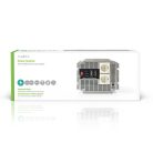 Inverter módosult szinuszhullám | Bemeneti feszültség: 24 V DC | Eszköz táp kimeneti csatlaakozó(k): Type F (CEE 7/3) | 230 V AC 50 Hz | 4000 W | Kimenő csúcs teljesítmény: 8000 W | Csavaros Kapocs | Ezüst