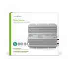 Inverter módosult szinuszhullám | Bemeneti feszültség: 12 V DC | Eszköz táp kimeneti csatlaakozó(k): Type F (CEE 7/3) | 230 V AC 50 Hz | 600 W | Kimenő csúcs teljesítmény: 1500 W | Akkumulátor Saru | Ezüst