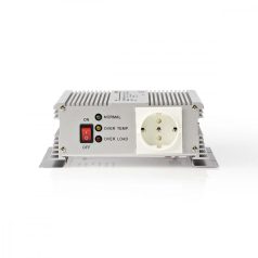   Inverter módosult szinuszhullám | Bemeneti feszültség: 24 V DC | Eszköz táp kimeneti csatlaakozó(k): Type F (CEE 7/3) | 230 V AC 50 Hz | 600 W | Kimenő csúcs teljesítmény: 1500 W | Akkumulátor Saru | Ezüst