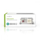 Inverter módosult szinuszhullám | Bemeneti feszültség: 24 V DC | Eszköz táp kimeneti csatlaakozó(k): Type F (CEE 7/3) | 230 V AC 50 Hz | 600 W | Kimenő csúcs teljesítmény: 1500 W | Akkumulátor Saru | Ezüst