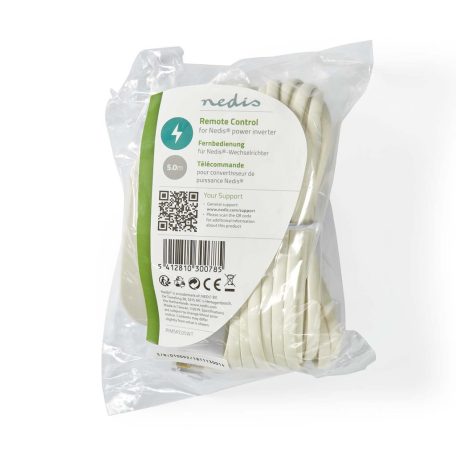 Inverter Távirányító | 5.00 m | RJ10 | Fehér