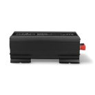 Inverter tiszta szinuszos | Bemeneti feszültség: 12 V DC | Eszköz táp kimeneti csatlaakozó(k): Type F (CEE 7/3) / USB-A / USB-C™ | 230 V AC 50 Hz | 300 W | Kimenő csúcs teljesítmény: 600 W | Csavaros Kapocs | Tiszta Szinusz Hullám | Biztosíték | Fekete