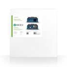 Inverter tiszta szinuszos | Bemeneti feszültség: 12 V DC | Eszköz táp kimeneti csatlaakozó(k): Type F (CEE 7/3) | 230 V AC 50 Hz | 1000 W | Kimenő csúcs teljesítmény: 2000 W | Csavaros Kapocs | Tiszta Szinusz Hullám | Biztosíték | Kék