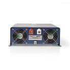 Inverter tiszta szinuszos | Bemeneti feszültség: 24 V DC | Eszköz táp kimeneti csatlaakozó(k): 2 | 230 V AC 50 Hz | 2000 W | Kimenő csúcs teljesítmény: 4000 W | Aljzat típusa: F (CEE 7/3) | Csavaros Kapocs | Tiszta Szinusz Hullám | Biztosíték | Kék