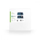 Inverter tiszta szinuszos | Bemeneti feszültség: 12 V DC | Eszköz táp kimeneti csatlaakozó(k): Type F (CEE 7/3) | 230 V AC 50 Hz | 600 W | Kimenő csúcs teljesítmény: 1000 W | Csavaros Kapocs | Tiszta Szinusz Hullám | Biztosíték | Kék