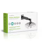 Projektor Tartó | Dönthető Forgatható | 15 kg | Forgatható | Dönthető | Acél | Fekete