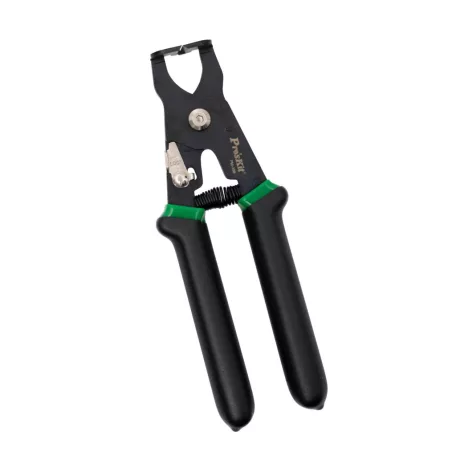 Pro'sKit PM-386 professzionális kábelkötegelő vágó és fogó, kétféle vágási módszer, ergonomikus markolat