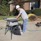 3 fázisú kültéri hosszabbító 20 m / 1 aljzat / fekete / gumi / 400 V / 4 mm2