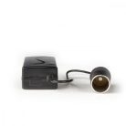 Nedis AC/DC adapter 230V-12V 5A 60W szivargyújtó aljzattal - poco100 Áramátalakító | 230 V AC - 12 V DC | 60 W| Hálózati Áramellátás | 230 V AC 50 Hz | 12 V DC | 60 W | Földelt csatlakozó | Fekete