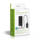 Teljesítmény Converter | Hálózati Áramellátás | 230 V AC 50 Hz | 12 V DC | 60 W | Földelt csatlakozó | Fekete