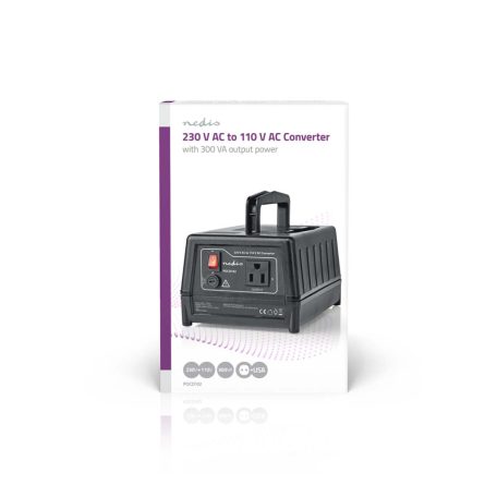 Teljesítmény Converter | Hálózati Áramellátás | 230 V AC 50 Hz | 270 W | Földelt csatlakozó | Fekete