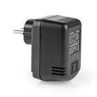 Teljesítmény Converter | Hálózati Áramellátás | 230 V AC 50 Hz | 30 W | Földelt csatlakozó | Fekete