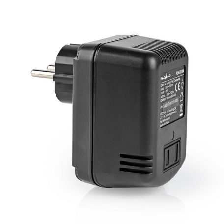 Teljesítmény Converter | Hálózati Áramellátás | 230 V AC 50 Hz | 30 W | Földelt csatlakozó | Fekete