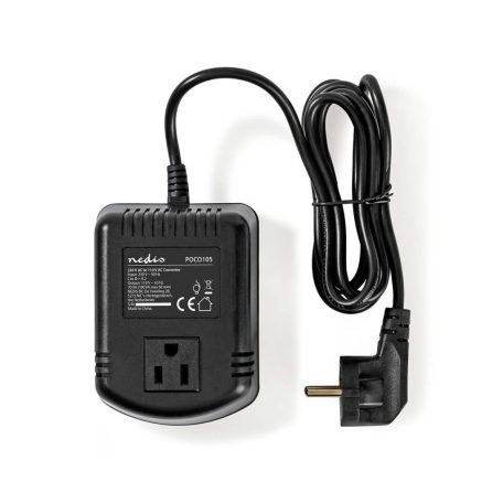 Teljesítmény Converter | Hálózati Áramellátás | 230 V AC 50 Hz | 70 W | Földelt csatlakozó | Fekete
