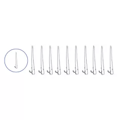   Home PP 75T forrasztóhegy PP75, PP2, PP1 forrasztópisztolyokhoz, 43 mm / 1,5 mm2 nikkel bevonatú vörösréz, 10 db / csomag