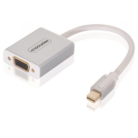 Mini DisplayPort Kábel Mini DisplayPort Dugó - VGA Aljzat 0.20 m Fehér