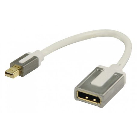 Mini DisplayPort Kábel Mini DisplayPort Dugó - DisplayPort Alzat 0.20 m Fehér