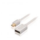 Mini DisplayPort Kábel Mini DisplayPort Dugó - DisplayPort Alzat 0.20 m Fehér