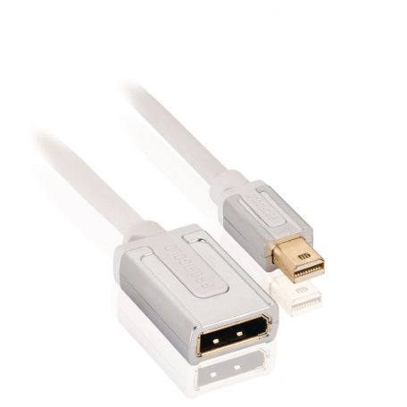 Mini DisplayPort Kábel Mini DisplayPort Dugó - DisplayPort Alzat 0.20 m Fehér
